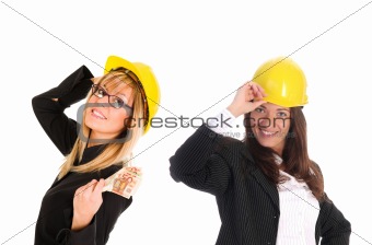 two businesswoman with with earnings
