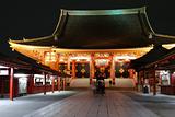 Asakusa Temple by night
