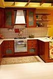 Country wooden kitchen