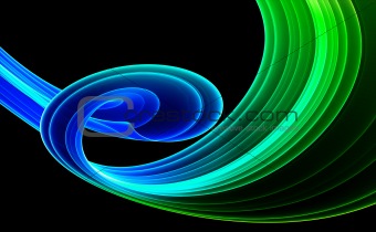 Colorful 3D abstract background