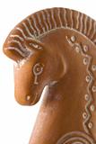 Clay Horse Left Profile