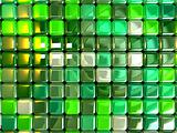background green cubes