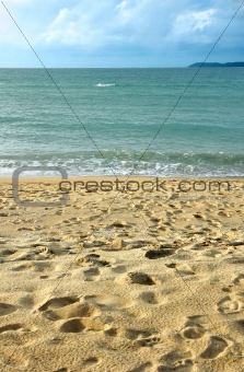 Peaceful Sandy Beach