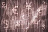 Global Currencies Abstract Background 