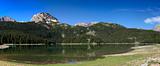 panorama of mountain lake