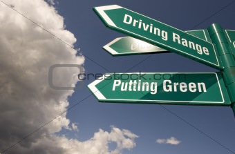 Golf signs