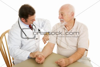 Senior Medical - Checking Pulse