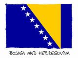 national flag of Bosnia and Herzegovina
