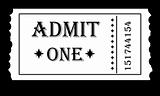admit one ticket