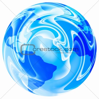 abstract planet earth