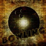 Graffiti bowling ball
