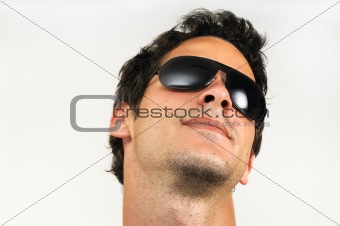 Fashion sunglasses man