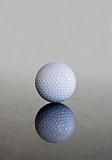Single golf ball reflection