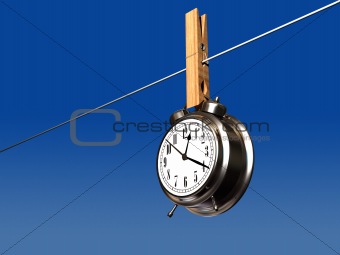 Drying clock