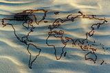 The world on sand