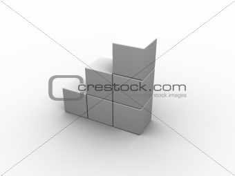 Cubes ladder