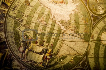 World Antique Map