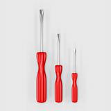 three red screwdriver 