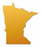 Minnesota (USA) map