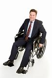 Businessman in Wheelchair