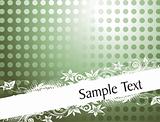 abstract background with place for text,  green vector wallpaper