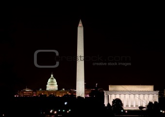 DC at Night