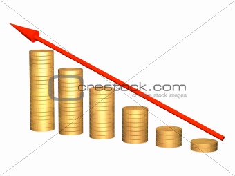 Conceptual image - growth of money resources