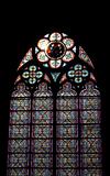 Stained-glass window. Notre Dame