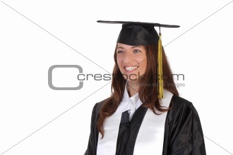 happy graduation a young woman