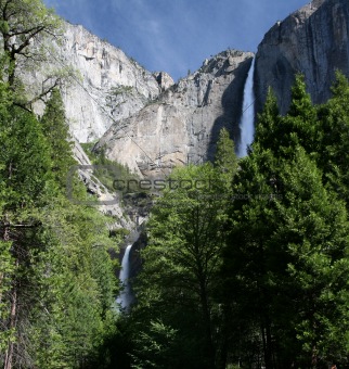 Upper and Lower Yosemite Fall