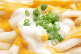 Potato Chips with Melted Cheese Gravy