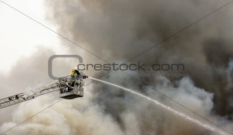firefighter on duty