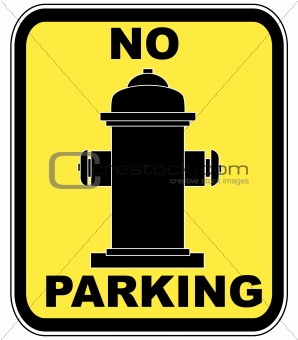 no parking near fire hydrant