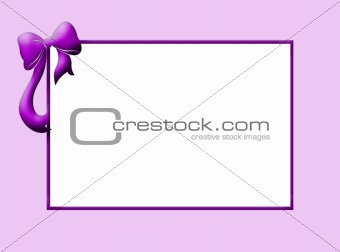 Baby violet border