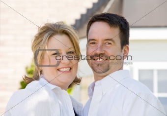 Happy Couple Smiling