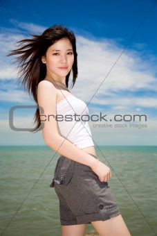 beautiful asian girl
