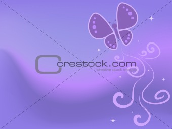 Butterfly Pastel Abstract
