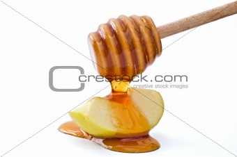 honey and apple