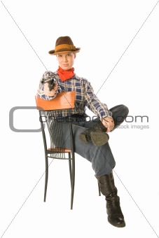 Sitting cowgirl