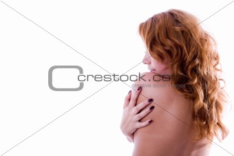 sexy young naked woman portrait