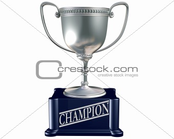 Silver trophy for the champion