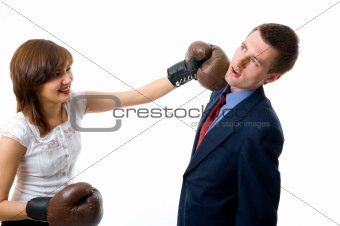 Business fight