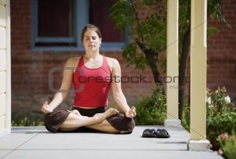 Yoga on the Porch