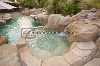 Tropical Custom Pool