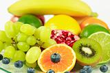 Fresh fruits with lot of vitamins