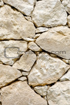 Limestone Rock Wall