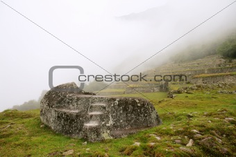Machu Picchu Ceremonial Rock