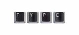 Keyboard keys - TYPE