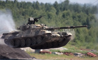 jumping t-90