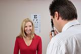 Eye examination checkup
